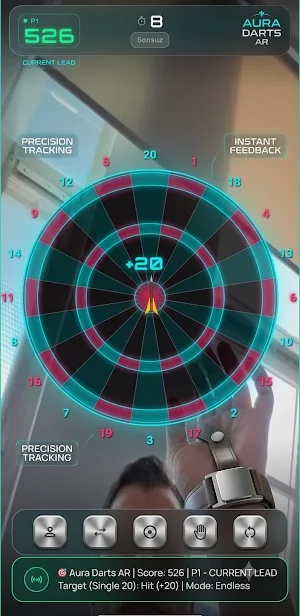 Dart Pro AR: Augmented Reality Screenshot 1