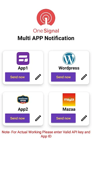Multi App Onesignal screenshot 5