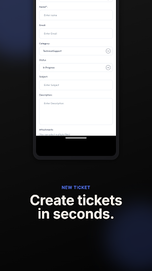 Uniops Support Ticket Screenshot 2