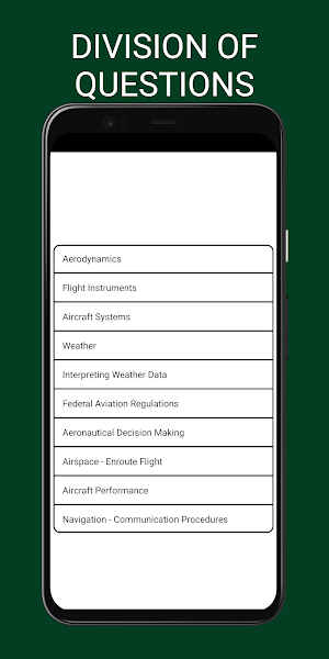 FAA Pilot Airplane Test Prep Screenshot 1