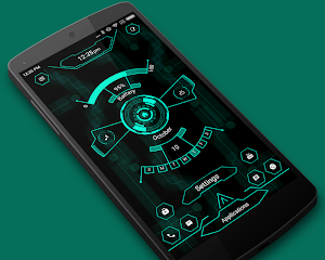 Hi-tech Productive Launcher 2020 - hitech theme Screenshot 0
