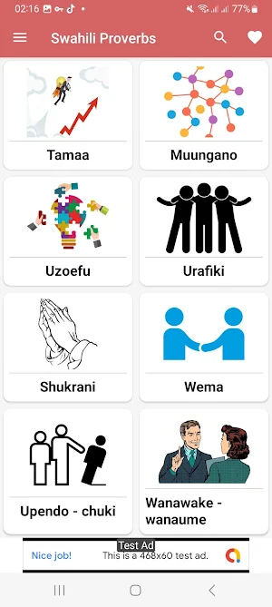 Swahili Proverbs 2023 Screenshot 2