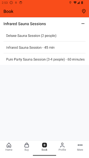 Pure Sweat Sauna Studio Screenshot 1