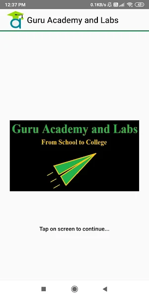 Guru Academy and Labs MyclassAdmin App Screenshot 0