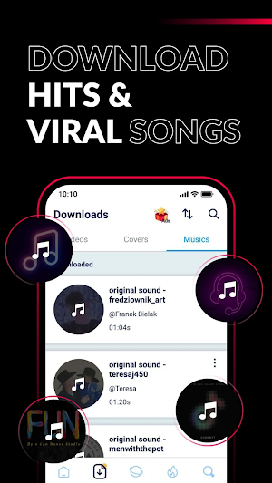 Downloader for TikTok Screenshot 1
