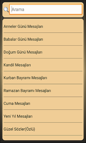 Yepyeni Hazır Mesajlar Sözler Milli ve Dini Günler Screenshot 1