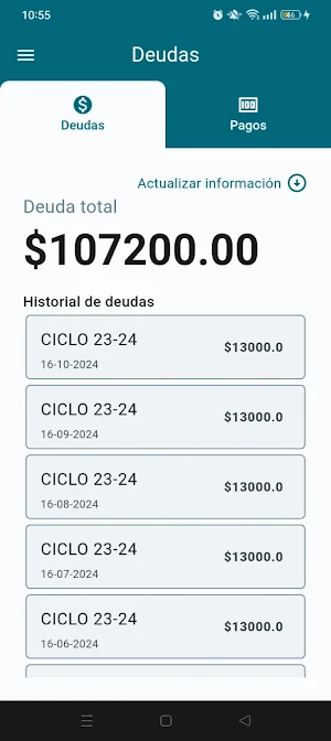 Click Alumnos Screenshot 3