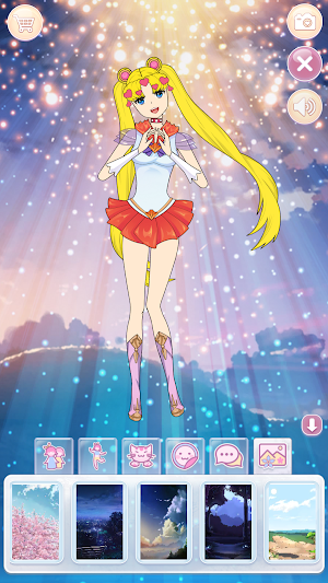 Anime Moe Girls Dress Up Games Screenshot 2