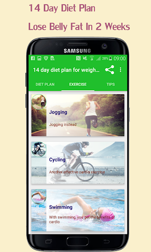 14 Day Diet Plan- lose belly fat in 2 weeks Screenshot 2