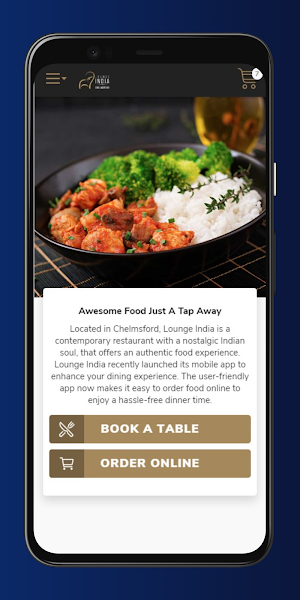 Lounge India Chelmsford Screenshot 1