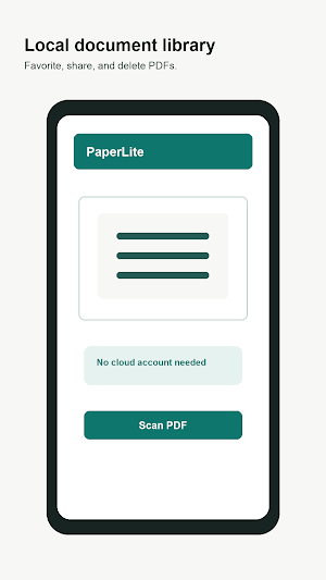PDF Scanner - PaperLite Screenshot 2