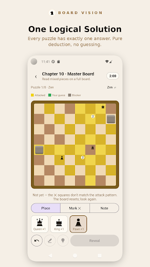 Board Vision: Chess Puzzle Screenshot 1