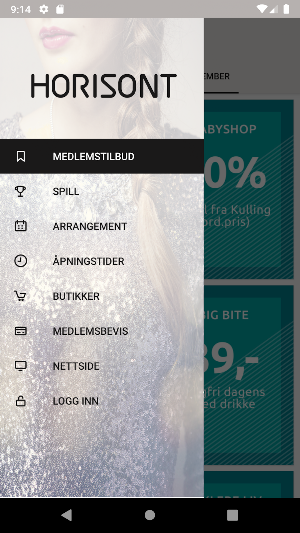 Horisont Kundeklubb Screenshot 0