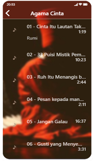 Ilahiah -Musikalisasi Puisi Mistik Para Sufi Screenshot 0