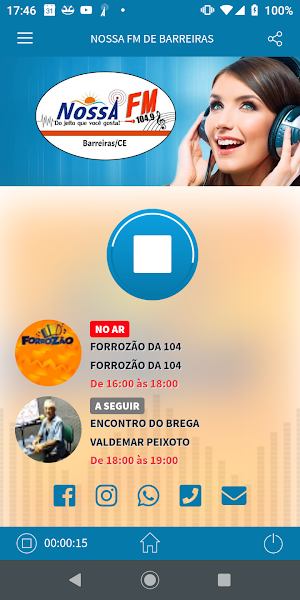 Nossa FM de Barreira/CE Screenshot 0