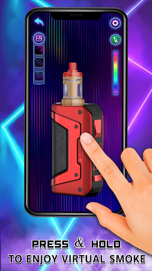 Virtual Vape Smoke Simulator Screenshot 2