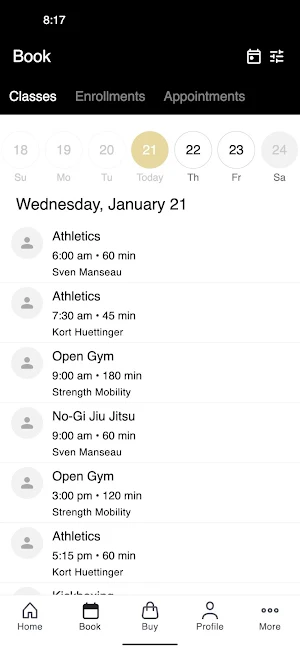 StrengthMobility Screenshot 1