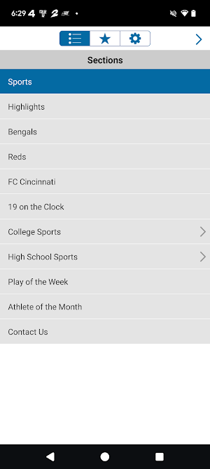 FOX19 Sports App Screenshot 3