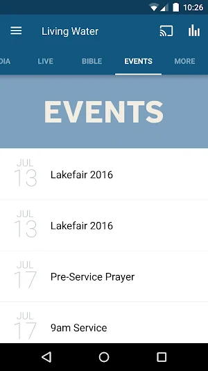 Church of Living Water Screenshot 2