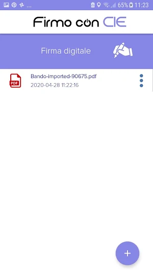 Firmo con CIE Screenshot 2