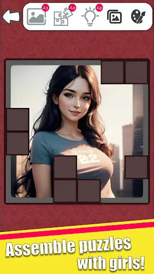 Jigsaw Girl - Jigsort Girls HD Screenshot 1