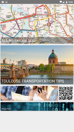 TOULOUSE METRO TRAM TISSÉO MAP Screenshot 0