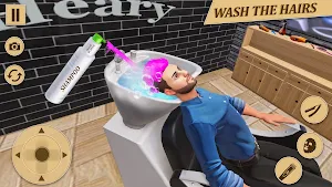 Barber Shop Haircut Game 3D Screenshot 1