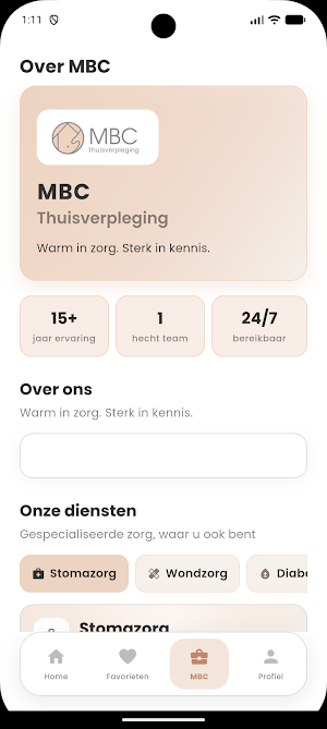 MBC Thuisverpleging Screenshot 3