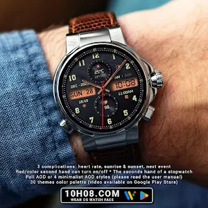 Watch face 10h08.com #107 Screenshot 1