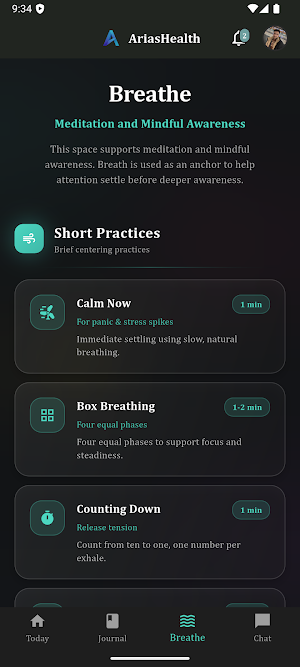 Arias Health Screenshot 2