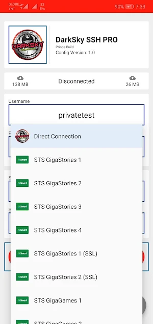 DarkSky SSH PRO Screenshot 3