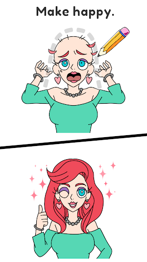 Draw Happy Shoppingmall Screenshot 0