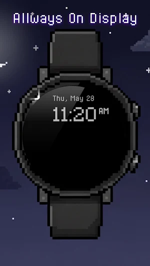 8-Bit Weather Watchface Screenshot 3