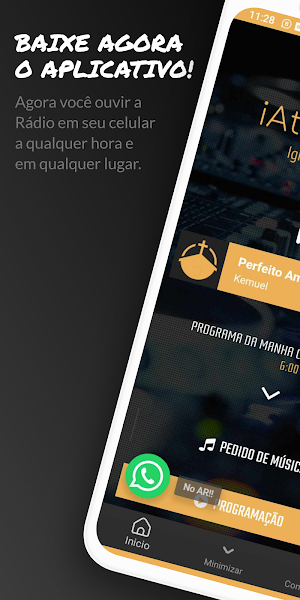 Rádio iAthos Screenshot 0