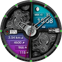 Hybrid DONG Sport Watch face