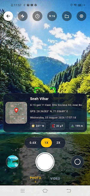 GPS Camera: Map Photo Camera Screenshot 3