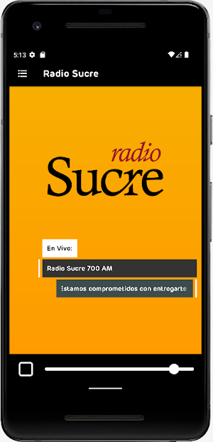 Radio Sucre Screenshot 1
