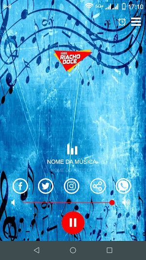 Web Rádio Riacho Doce Screenshot 1