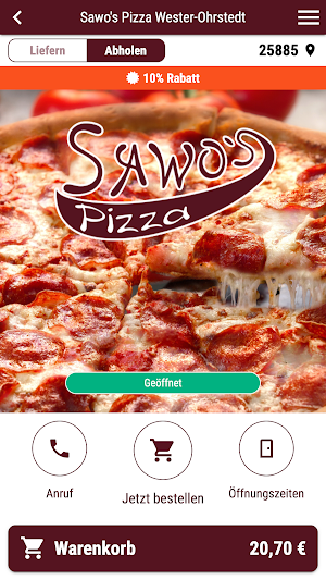 Sawo's Pizza Screenshot 1