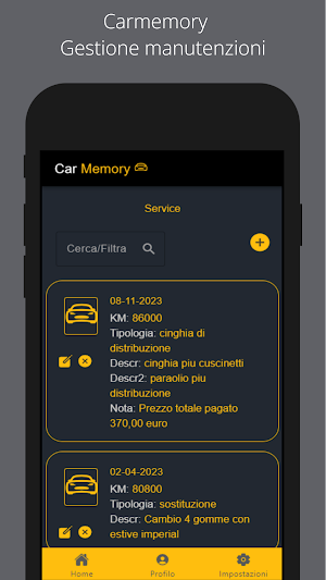 carmemory (my car) Screenshot 1