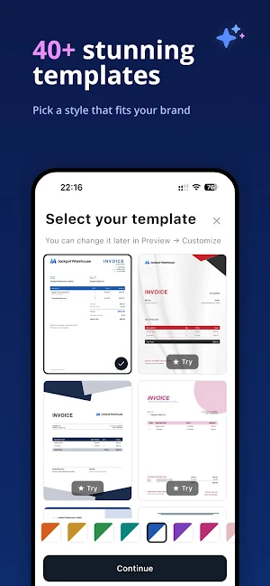 Invoice Maker - Estimate, Bill Screenshot 2