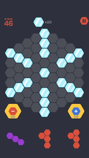 Hexa Block King Screenshot 0