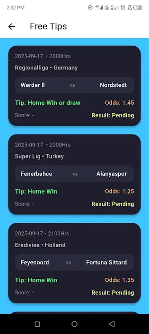 Global Bet Predicts Screenshot 3