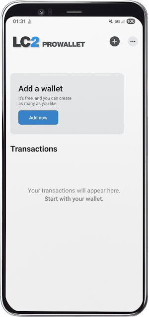 LC2 ProWallet Screenshot 1