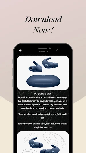 Beats Fit pro guide Screenshot 1