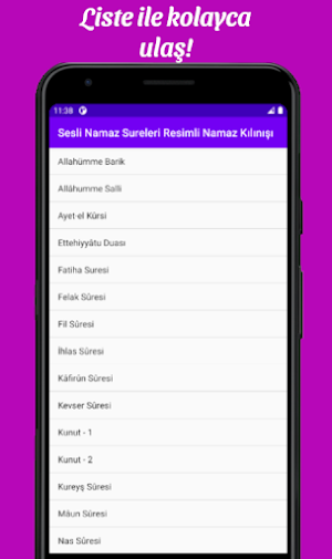 Sesli Namaz Sureleri Resimli Namaz Kılınış Screenshot 3
