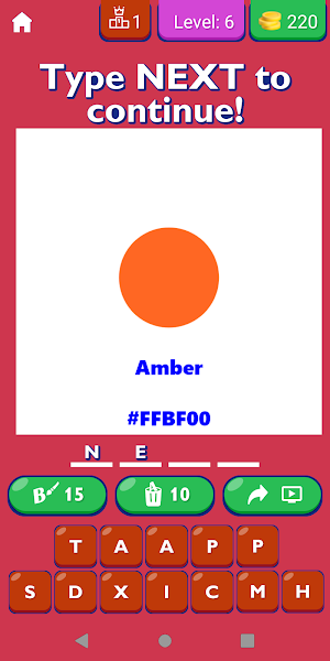 Color Names Images Hex Codes Screenshot 0
