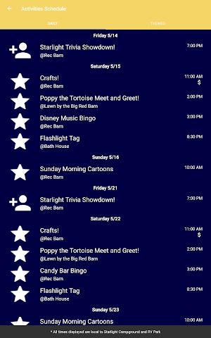 Starlight Campground & RV Park Screenshot 3