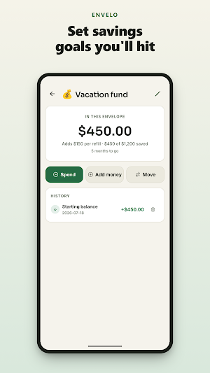 Envelo: Cash Envelope Budget Screenshot 2