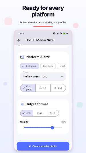 Photo Compressor: MB to KB Screenshot 3
